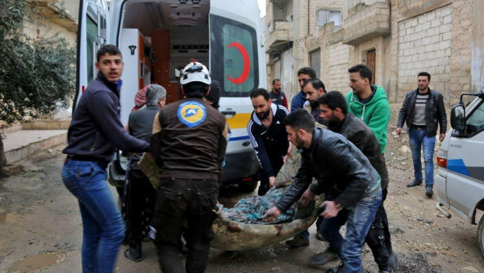 ضحايا بقصف طائرات النظام في إد...