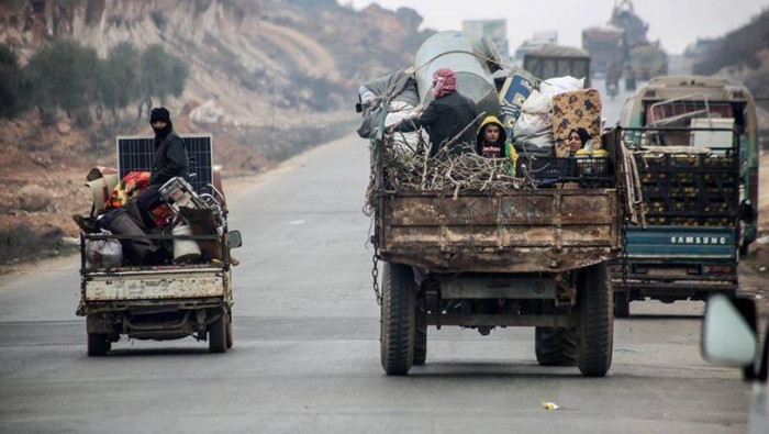 47 ألف مدني نزحوا من إدلب خلال...