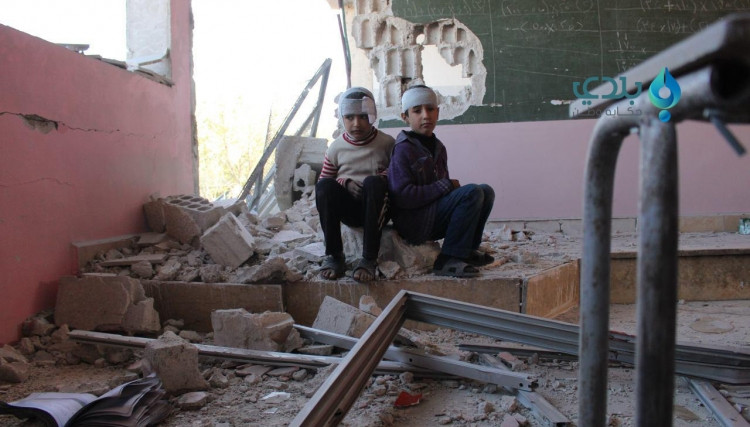 134 مدرسة دمرها طيران الأسد ور...