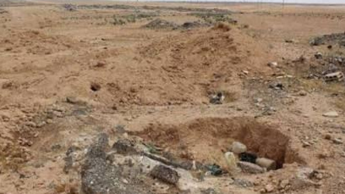 العثور على مقبرة جماعية في "ال...