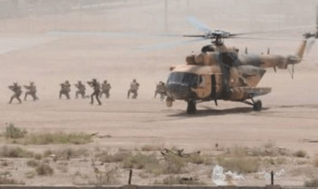 التحالف ينفذ إنزالاً في الرقة...