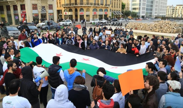 مظاهرات أمام مقر جنيف دعماً لو...