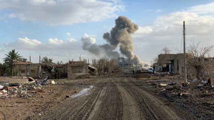 "داعش" تستهدف "قسد" بمفخخة على...