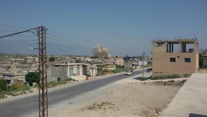 بعد مجزرة الأمس  .. شهيد في قص...