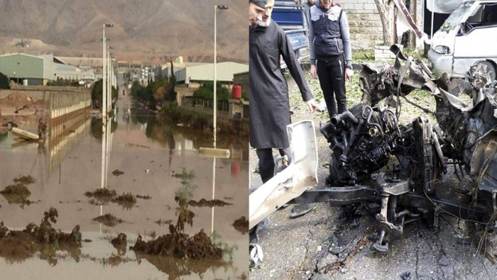 السيول تغرق دمشق.. وشهداء وجرح...