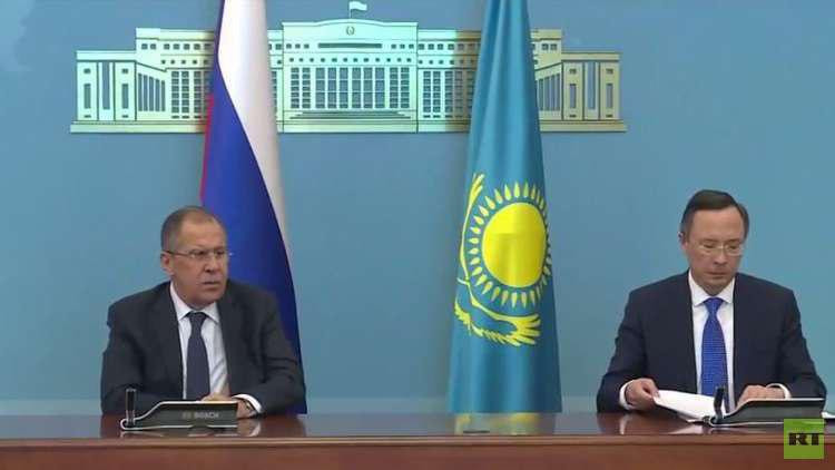 لافروف يطالب المعارضة السورية...