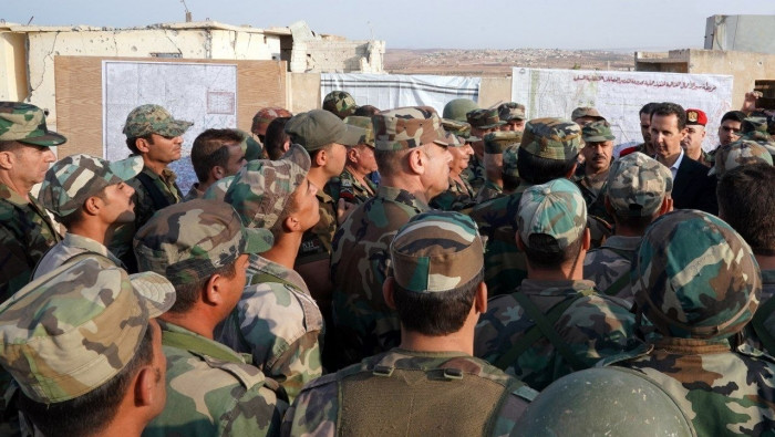 صفحات موالية: بشار الأسد يتفقد...