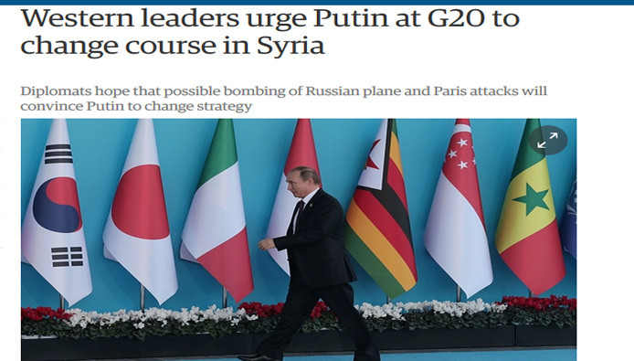 قادة الغرب يحثون بوتين في قمة...