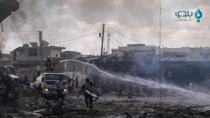 إدلب.. شهيدان بغارة ليلية على...