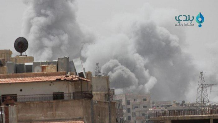 النظام ينتقم من المدنيين بريف...