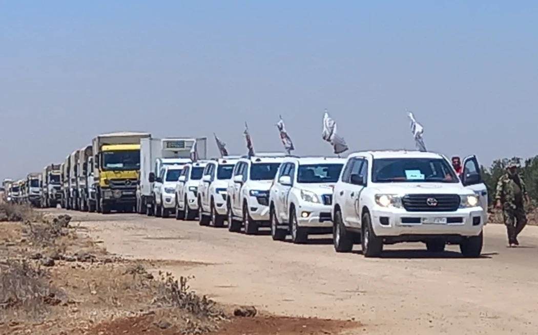 بعد نداءات لفك "الحصار".. قافل...