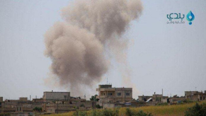 القصف الروسي يخرج مشفى نبض الح...