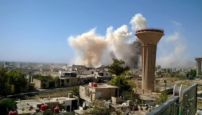 خمسة شهداء بقصف قوات النظام بغ...