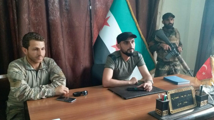 قيادة "الفيلق الثاني" في عفرين...