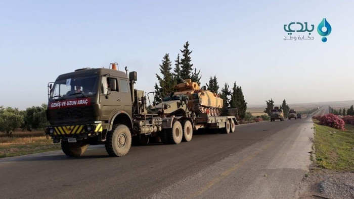 تركيا ترسل المزيد من التعزيزات...