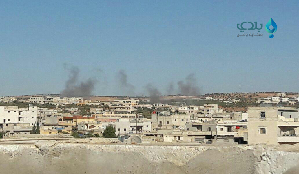 استشهاد امرأة بغارات الطيران ا...