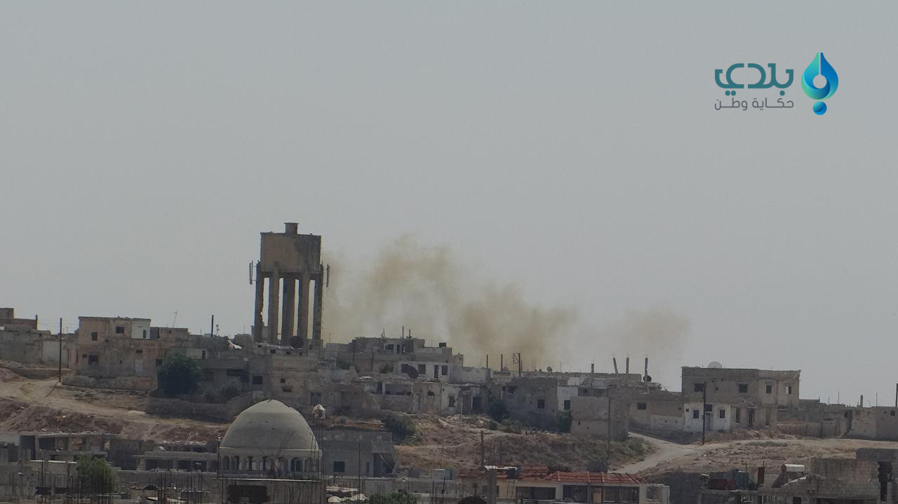 قصف نظام الأسد يُلغي صلاة الجم...