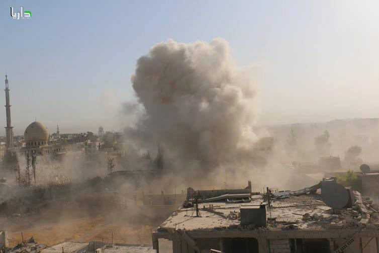 شهيدان بقصف مدفعي وصاروخي على...