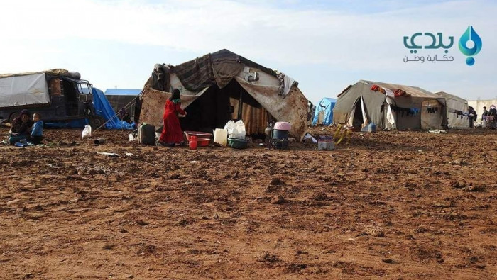 خمسون عائلة بريف حلب تناشد الم...