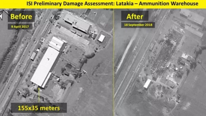 "إسرائيل" تنشر صورا لمستودع ال...