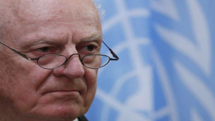 دي ميستورا يطالب نظام الأسد با...