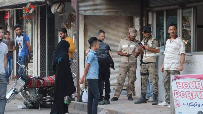 شرطة اعزاز بحلب ترفع جاهزيتها...