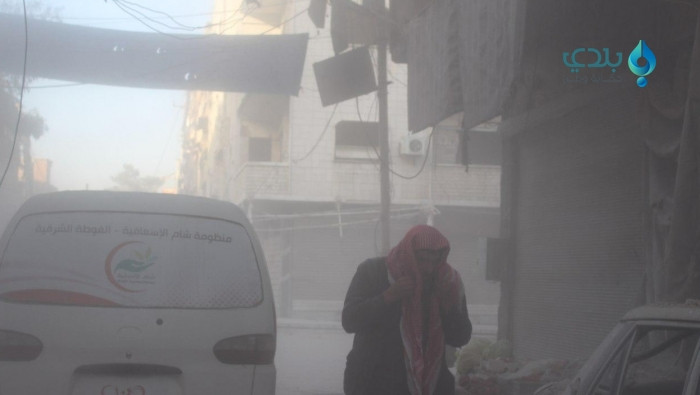 محلي "دوما": نظام الأسد قصف ال...