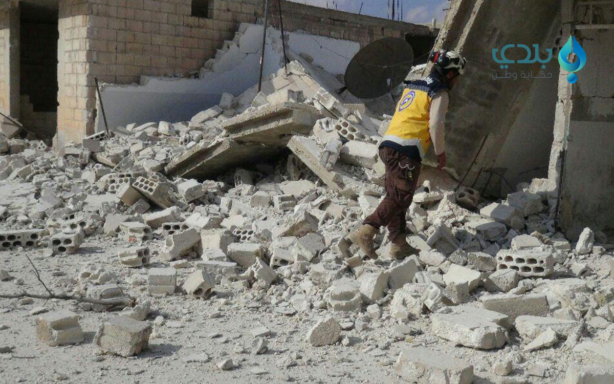 شهداء وجرحى مدنيون بغارات "برم...