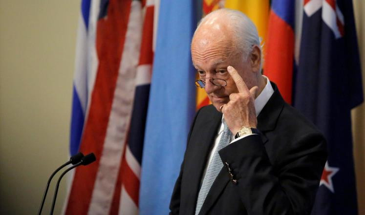 دي مستورا يستجدي وقف قصف حلب ل...