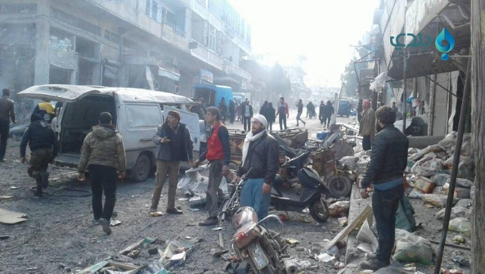 طائرات النظام ترتكب مجزرة بقصف...