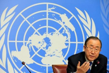 "كي مون" يسعى لعقد جلسة طارئة...