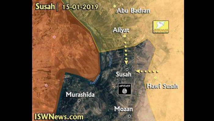 "قسد" تطارد "داعش" في آخر معاق...