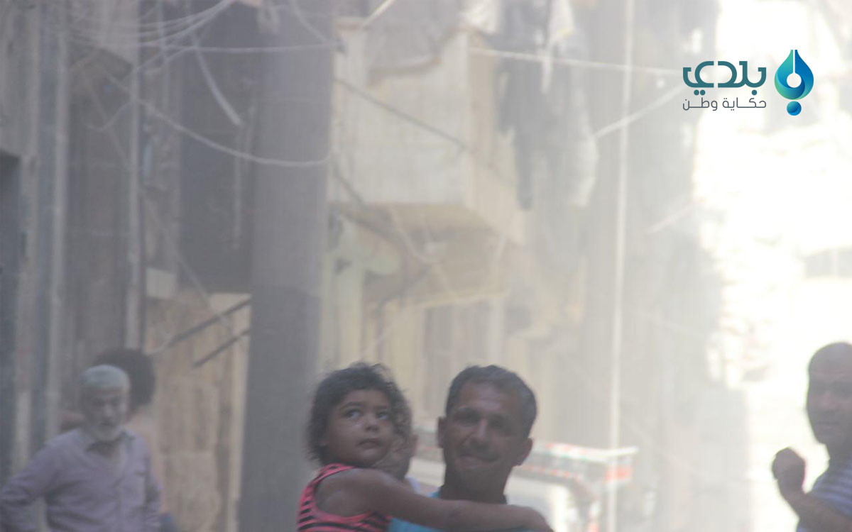 سبعة شهداء بقصف جوي على حلب