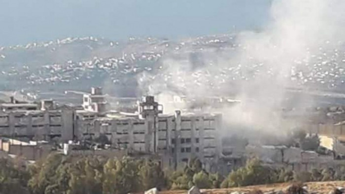 استشهاد امراة وطفليها بقصف الن...