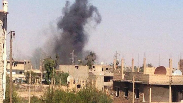 استشهاد خمسة مدنيين بصواريخ إي...