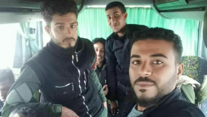 عناصر المصالحات يشاركون النظام...