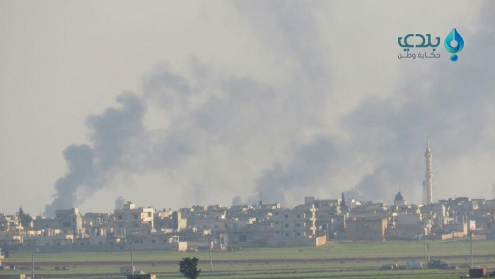 قصف النظام المدفعي والصاروخي ي...