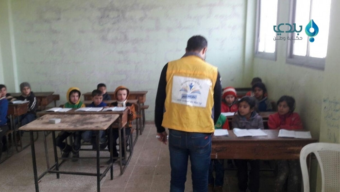 "بالعلم ننهض".. مركز تعليمي يه...