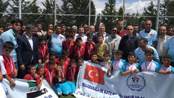 أول بطولة بكرة القدم في "مارع"...