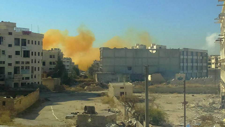 الثوار يفجرون مركز عمليات قوات...