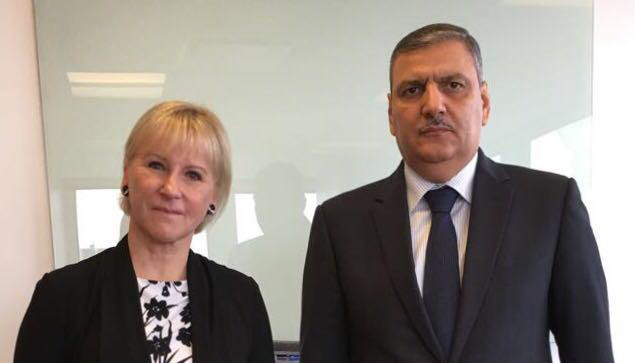 "حجاب" يلتقي وزيرة خارجية السو...