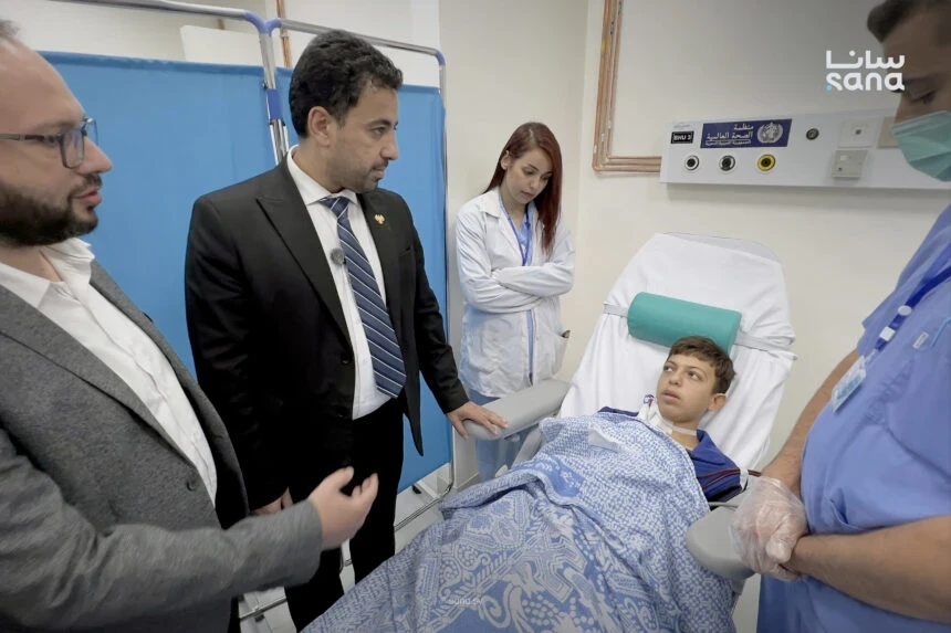 افتتاح منشآت صحية جديدة في حمص...