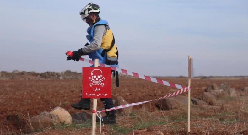 مقـ.ـتل طفل بانفـ.ـجار لغـ.ـم...