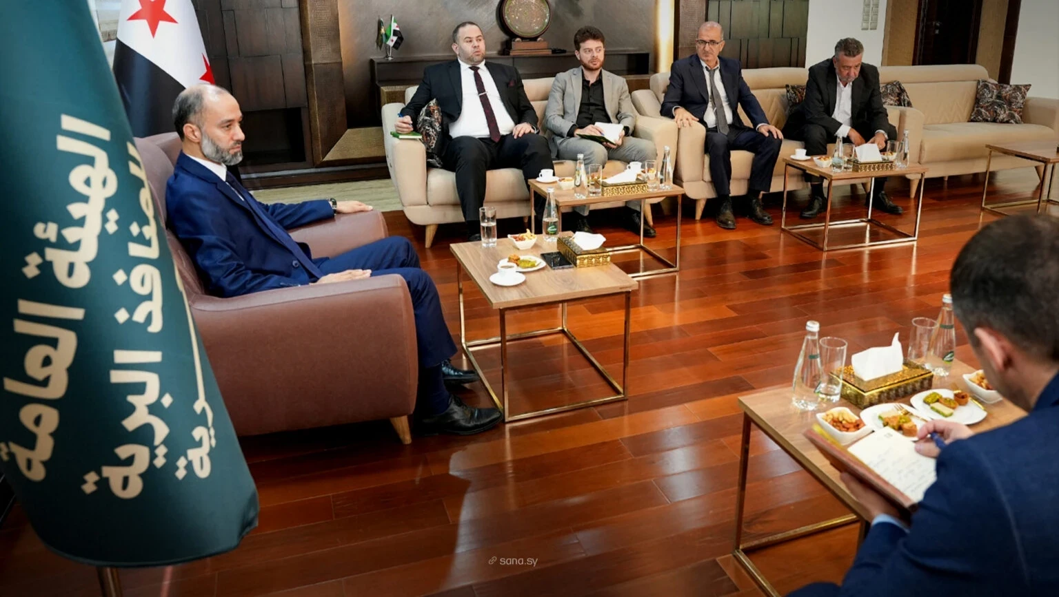 لقاءات سورية مع وفدين من أوكرا...