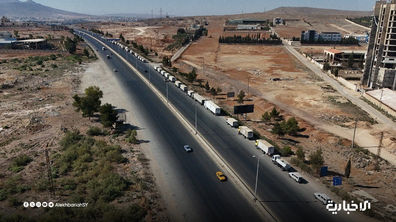 قافلة مساعدات إنسانية تتوجه إل...