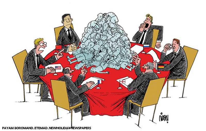 أيها السوريون استعدوا للحرب ال...