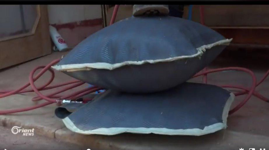 مهندس سوري يخترع "وسادة إنقاذ"