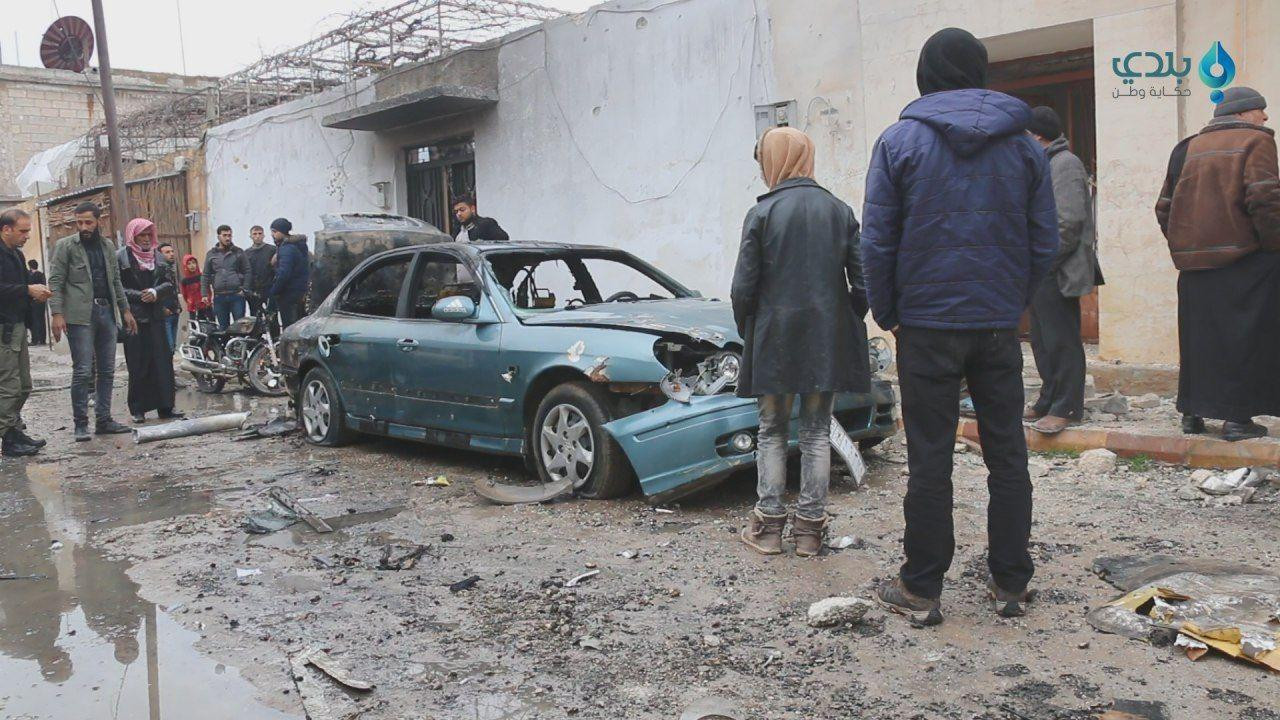 جرحى بقصف يستهدف أعزاز بريف حل...