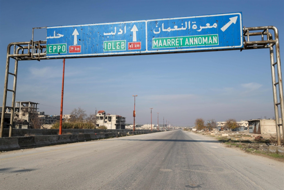 عن معارك الطريق الدولي في سوري...