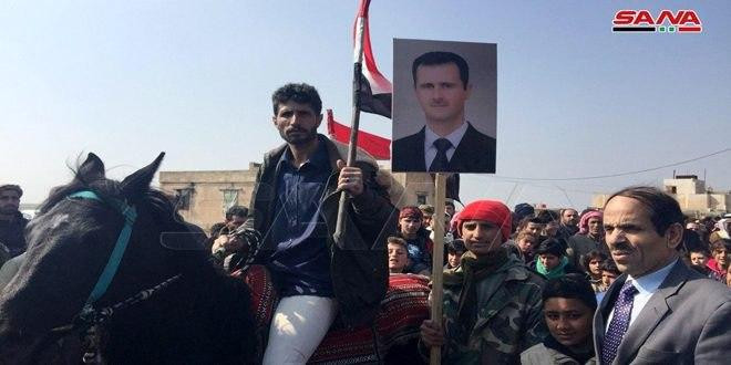 فعالية عشائرية بالقامشلي لدعم...